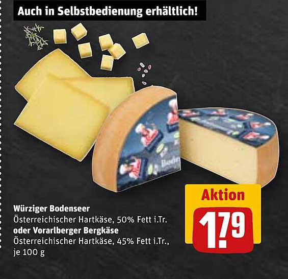 Würziger Bodensee – Österreichischer Hartkäse