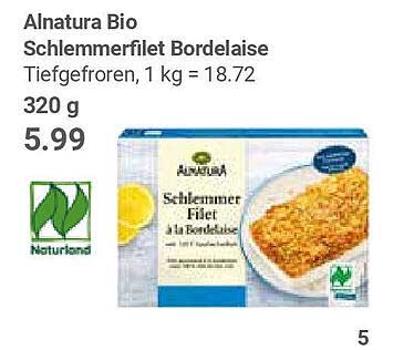 Alnatura Bio Schlemmerfilet Bordelaise 320 g