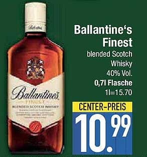 Ballantine's Finest Blended Scotch Whisky 0,7 l