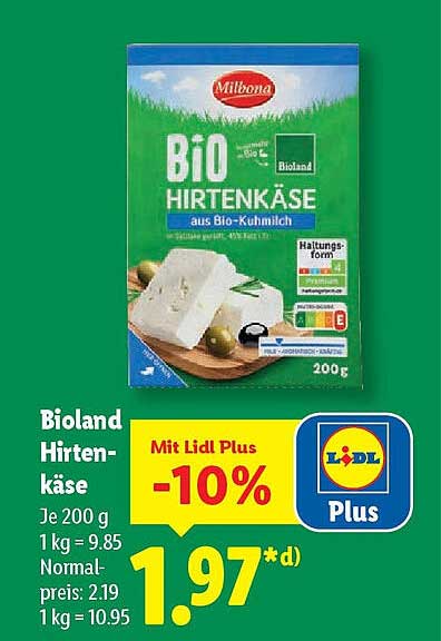 Bioland Hirtenkäse 200 g