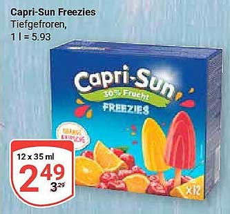 Capri-Sun Freezies 12 x 35 ml