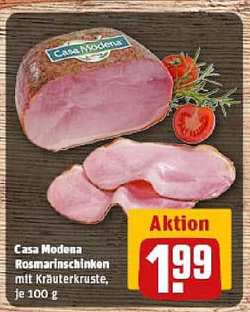 Casa Modena Rosmarinschinken mit Kräuterkruste, je 100 g