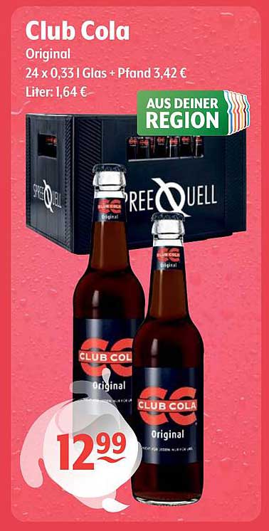 Club Cola Original 24 x 0,33 Liter