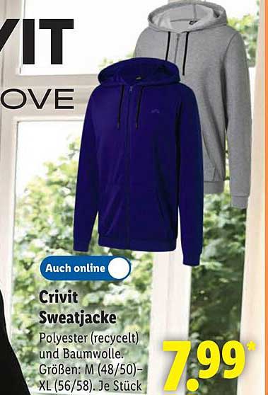Crivit Sweatjacke