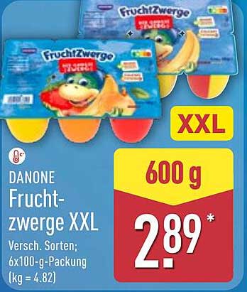 DANONE Fruchtzwerge XXL 600 g