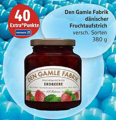 Den Gamle Fabrik dänischer Fruchtaufstrich verschiedene Sorten 380 g