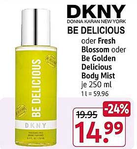 DKNY Be Delicious Body Mist 250 ml - Erfrischende Duftvielfalt