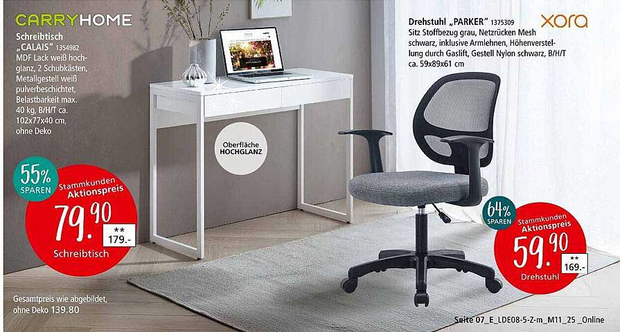 Drehstuhl „PARKER“ 1375309