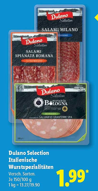 Dulano Selection Italienische Wurstspecialitäten