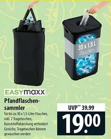 EASYmaxx Pfandflaschensammler