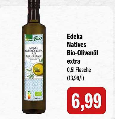 Edeka Natives Bio-Olivenöl extra 0,5l