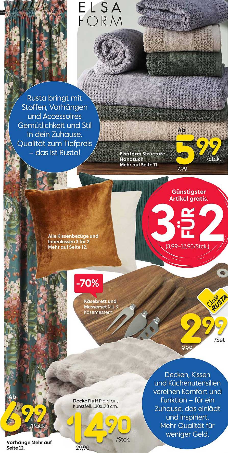 Elsaform Handtuch ab 5,99€