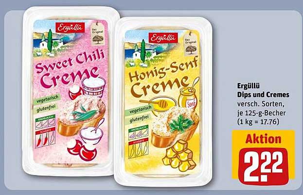 Ergüllü Dips und Cremes – Sweet Chili und Honig-Senf Creme