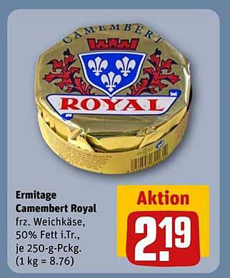 Ermitage Camembert Royal 250 g
