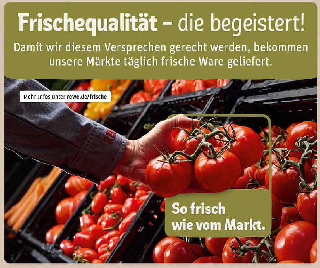 Frische Tomaten - die Genussvollsten aus Ihrem REWE-Markt