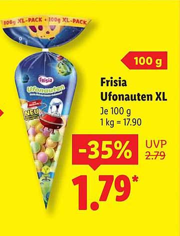 Frisia Ufonauten XL – der süße Genuss für Groß und Klein