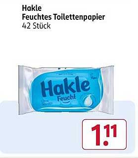 Hakle Feuchtes Toilettenpapier 42 Stück