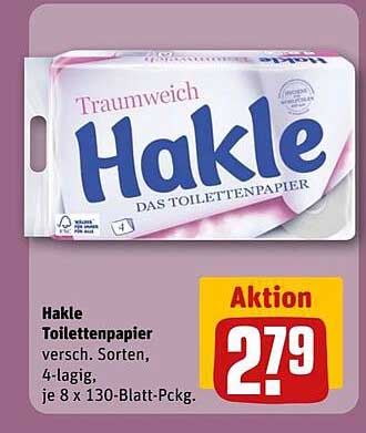 Hakle Toilettenpapier - Traumweich