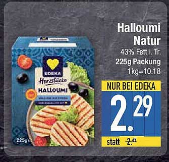 Halloumi Natur - EDEKA - 225g Packung