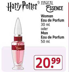 Harry Potter Magical Essence Eau de Parfum - Woman 30 ml oder Man 50 ml