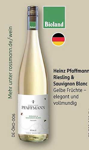 Heinz Pfaffmann Riesling & Sauvignon Blanc