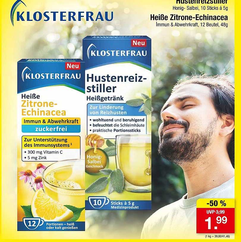 Heiße Zitrone-Echinacea - Zuckerfrei