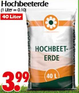 Hochbeeterde 40 Liter