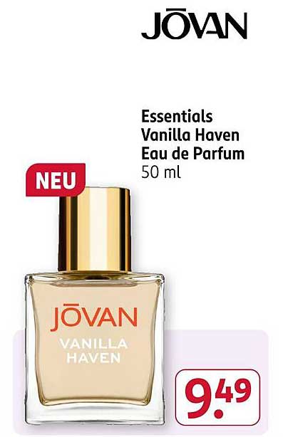 JŌVAN Essentials Vanilla Haven Eau de Parfum 50 ml