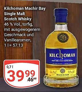 Kilchoman Machir Bay Single Malt Scotch Whisky