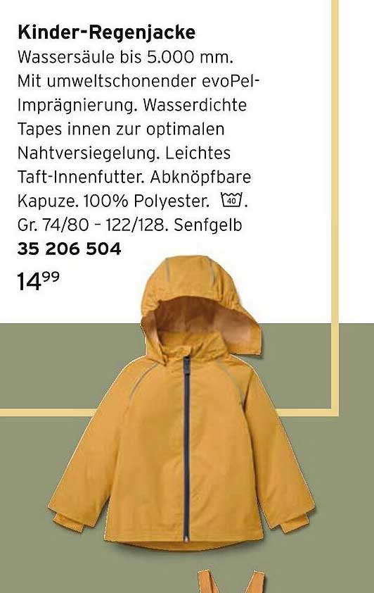 Kinder-Regenjacke