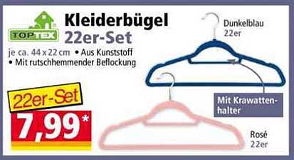 Kleiderbügel 22er-Set