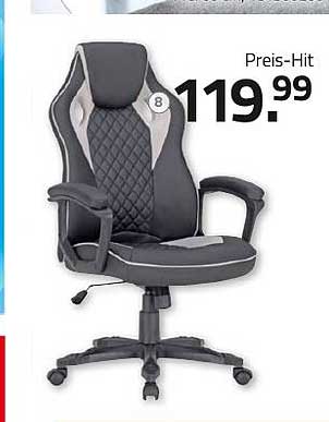 Komfortabler Gaming-Stuhl von ROLLER - Preis-Hit