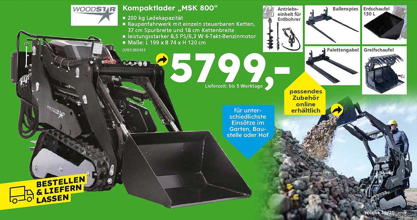Kompaktlader „MSK 800“