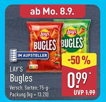 LAY'S Bugles – Leckerer Snack für Jeden Anlass