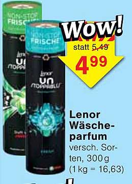 Lenor Wäschparfum, verschieden Sorten, 300 g