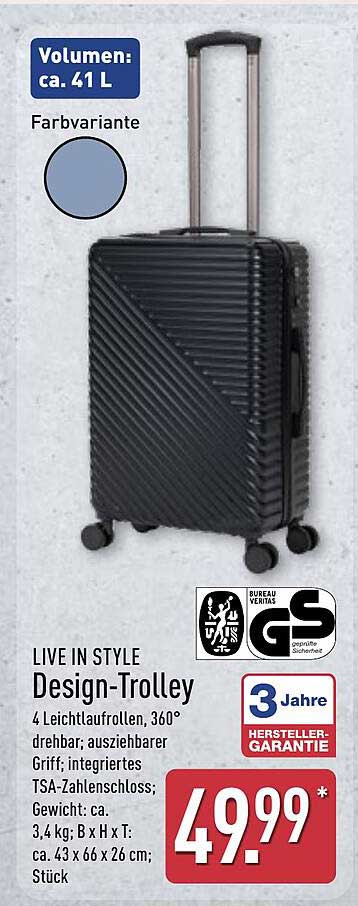 LIVE IN STYLE Design-Trolley