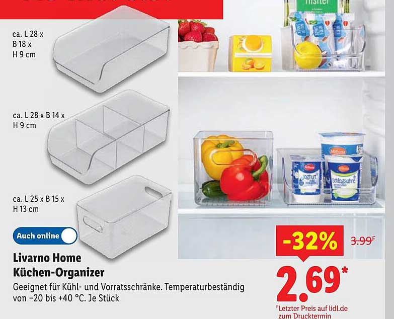 Livorno Home Küchen-Organizer