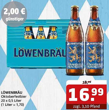 LÖWENBRÄU Oktoberfestbier 20 x 0,5 Liter