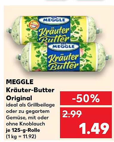 MEGGLE Kräuter-Butter Original