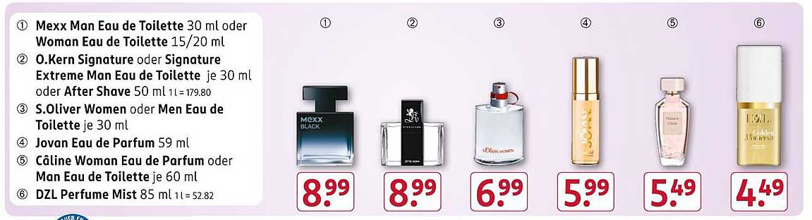 Mexx Man Eau de Toilette 30 ml oder Woman Eau de Toilette 15/20 ml