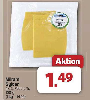 Milram Sylter 48 % Fett i. Tr. 100 g