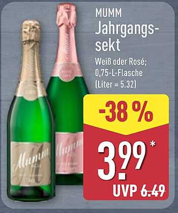 MUMM Jahrgangssekt