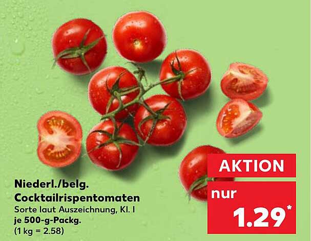 Niederländische/Belgische Cocktailrispentomaten