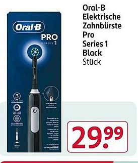 Oral-B Elektrische Zahnbürste Pro Series 1 Black Stück