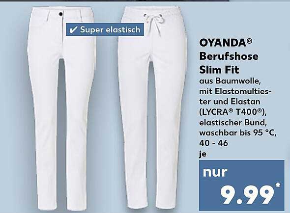 OYANDA® Berufshose Slim Fit