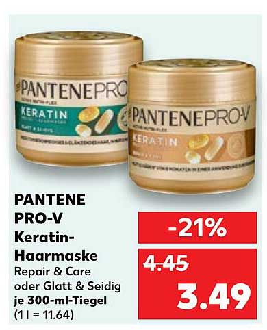 PANTENE PRO-V Keratin-Haarmaske 300 ml