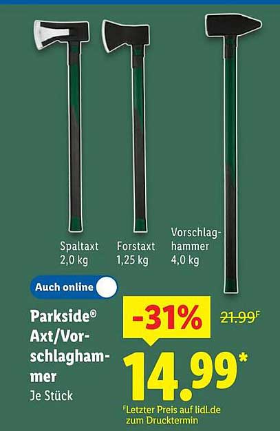 Parkside® Axt/Vorschlaghammer – Je Stück