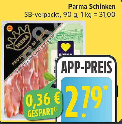 Parma Schinken, 90 g - Jetzt im Angebot!