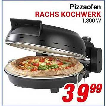 Pizzaofen Rach's Kochwerk 1.800 W
