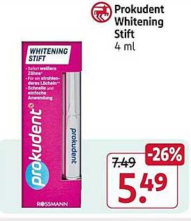 Prokudent Whitening Stift 4 ml